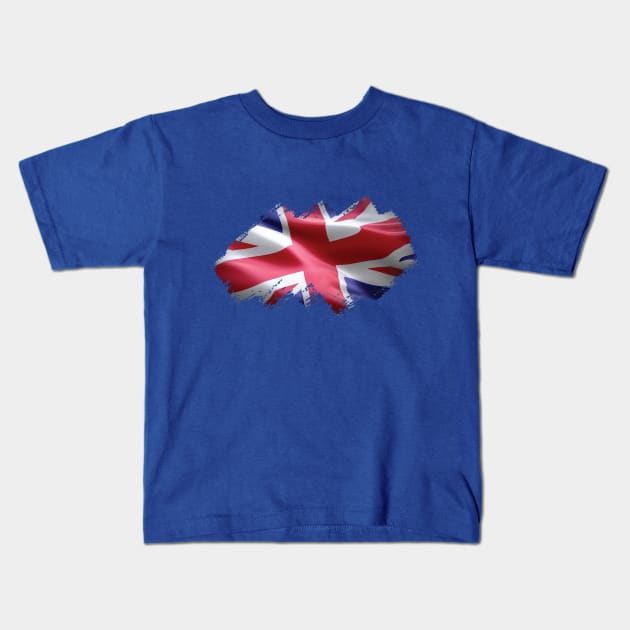 British Flag Kids T-Shirt by Teemperor